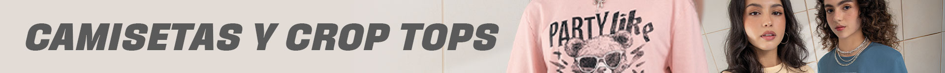 Camisetas & Crop Tops